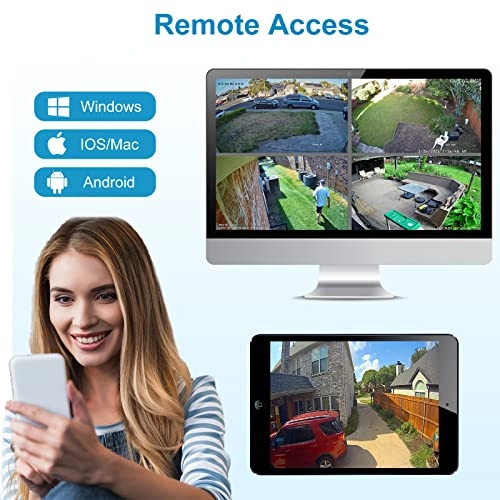 8CH 4K PoE Security Camera System