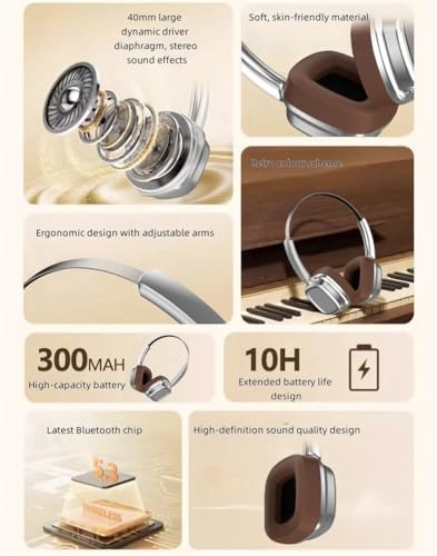 66576849-BLACK Wireless Headphone