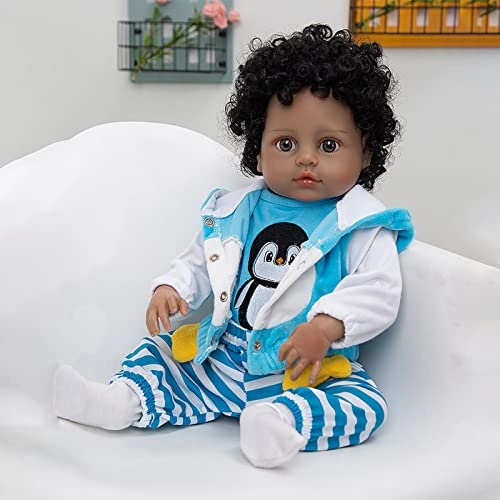 Reborn Baby Doll - 19 Inch Vinyl Girl