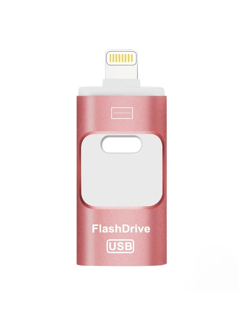 USB Flash Drive - Type-C Interface + apple Head + USB 256GB