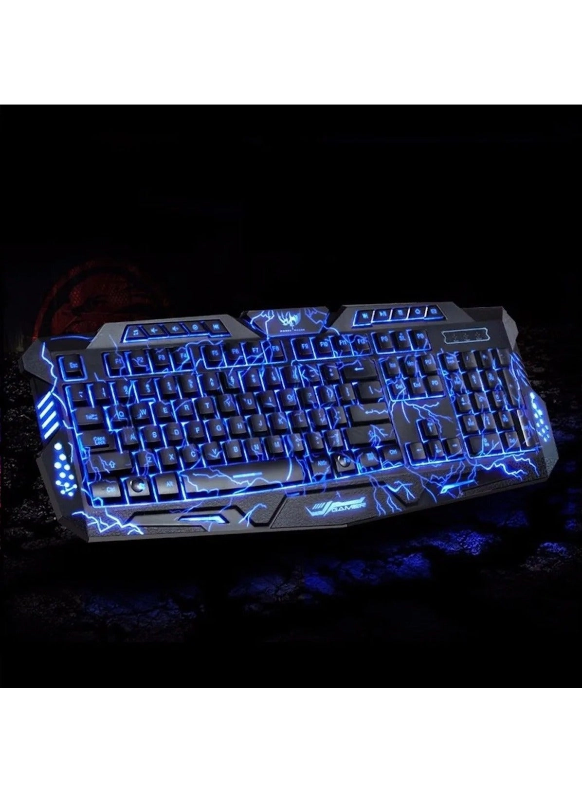Gaming Keyboard + Gaming Mouse - Wired