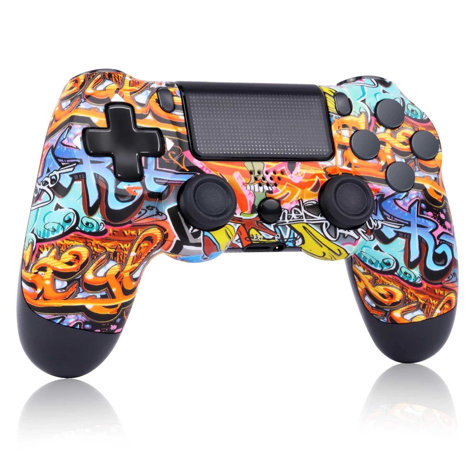 AUFGLO Wireless Controller for Ps4 - Graffiti