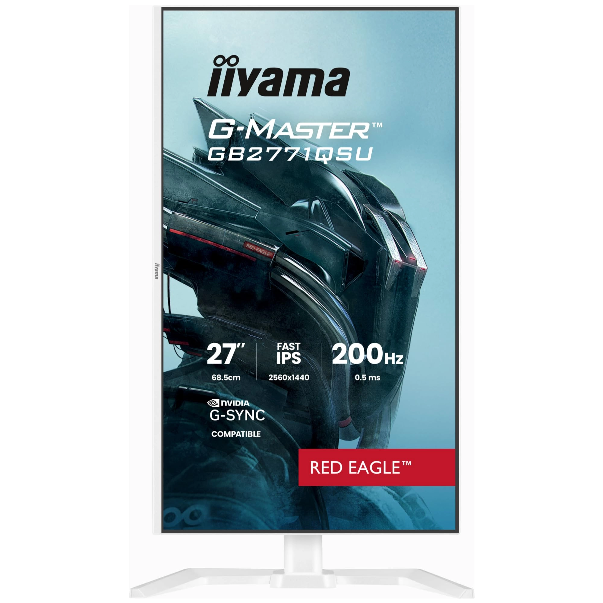 iiyama GB2771QSU-W1 - 27 Inches 2560 x 1440 Pixels