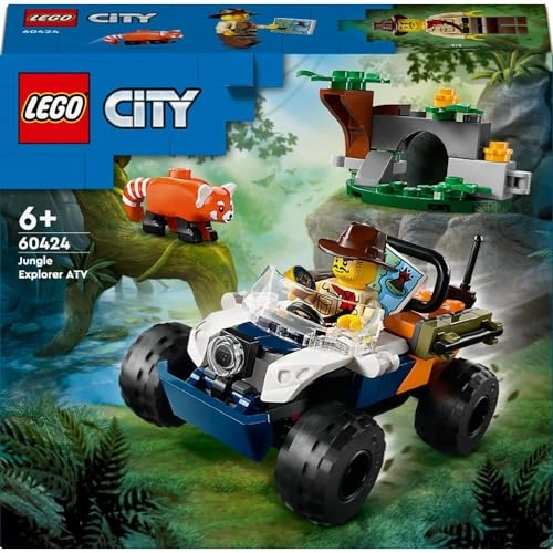 City Jungle Explorer ATV Red Panda Mission (60424) - Ages 6 and Up