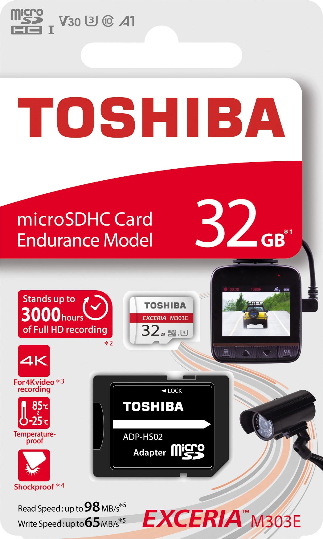 EXCERIA M303 microSD U3 64GB