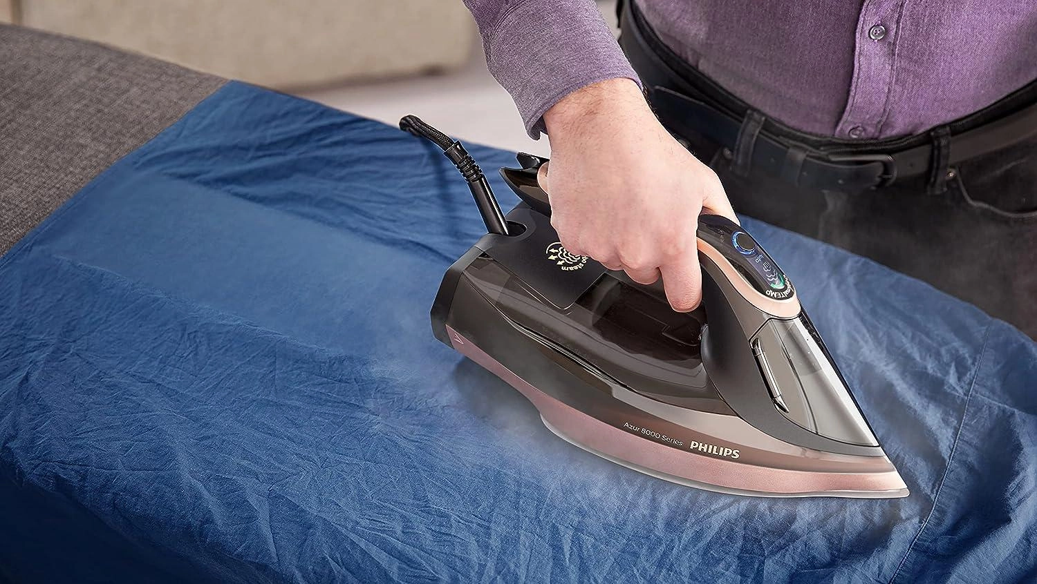 Azur 8000 Series Steam Iron - 3000W 260 g Turbo Steam Boost