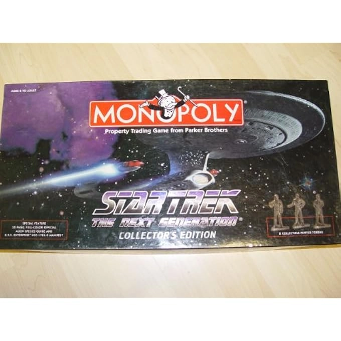 USAopoly Star Trek Monopoly The Next Generation: Collectors Edition