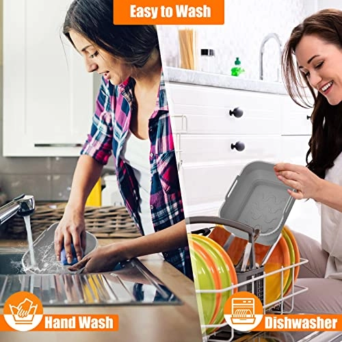 Air Fryer Silicone Pot - Silicone 2 pcs