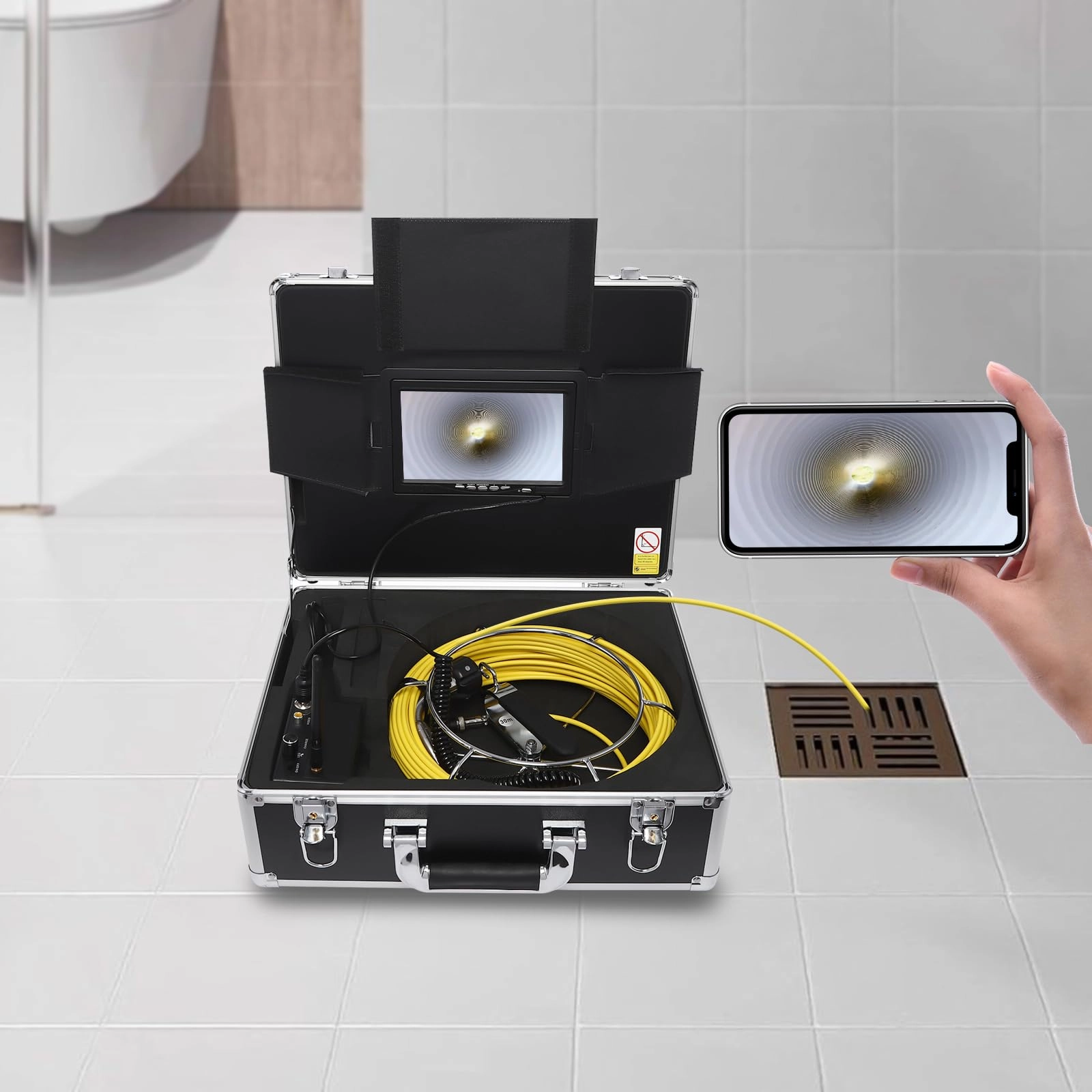 Wifi Pipe Camera - 4.9Mm 50M/30M/20M