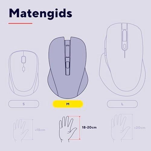 Ferro Wireless Mouse - Bluetooth Radio Frequency