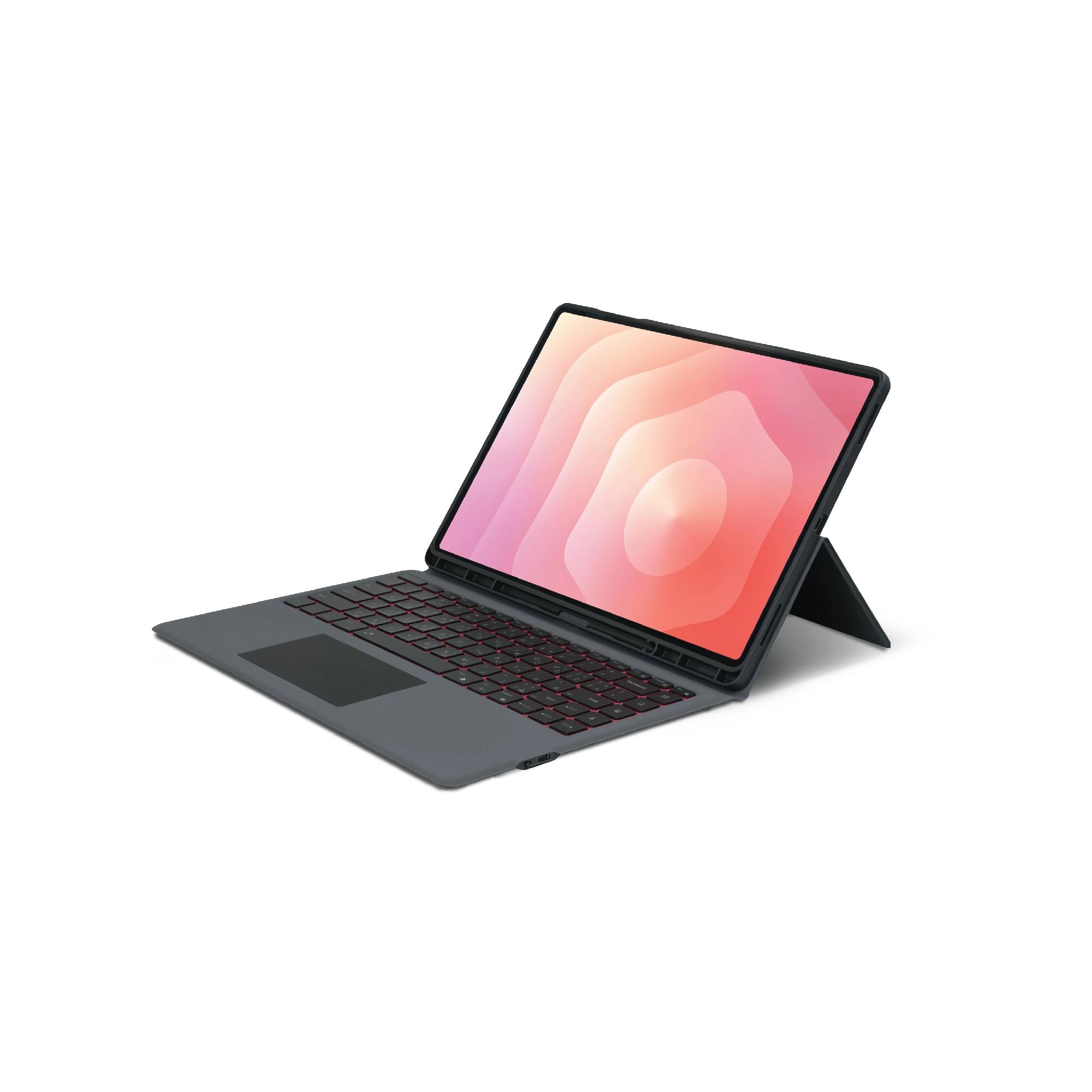 Premium Keyboard With Trackpad - Gray for Samsung TAB S11 Ultra