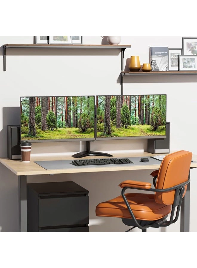 Dual LCD Monitor Desk Mount Stand - Two 27"