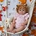 Reborn Baby Doll - 18 inches Vinyl Silicone Girl Ages 3+