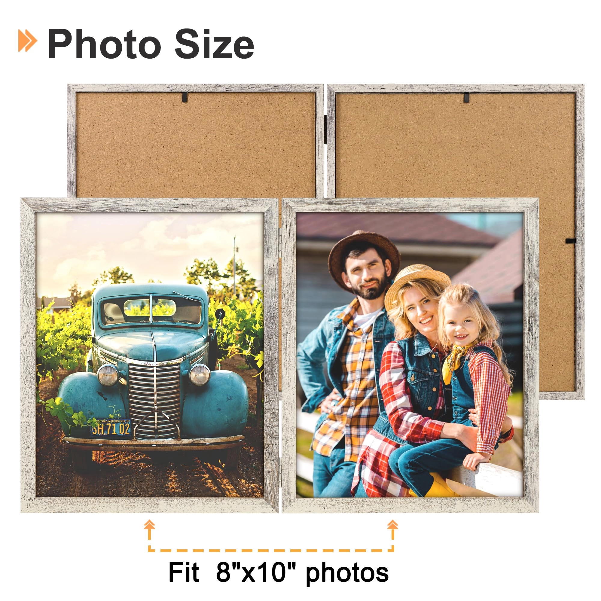 Double Picture Frame - 8x10 2