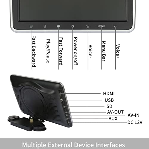 Car Headrest Player - 10.1 Inches