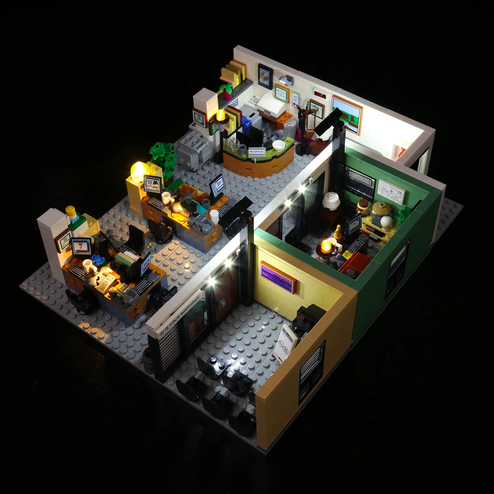 Vonado Led Light Kit for Lego 21336 The Office - Standard Version 10