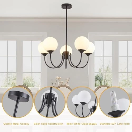 Sputnik Chandelier - Not dimmable