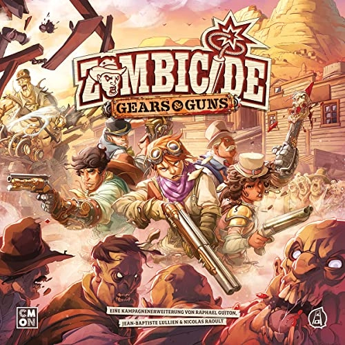 Zombicide: Gears & Guns Expansion - Enter The Steam Age of Undead Extermination!