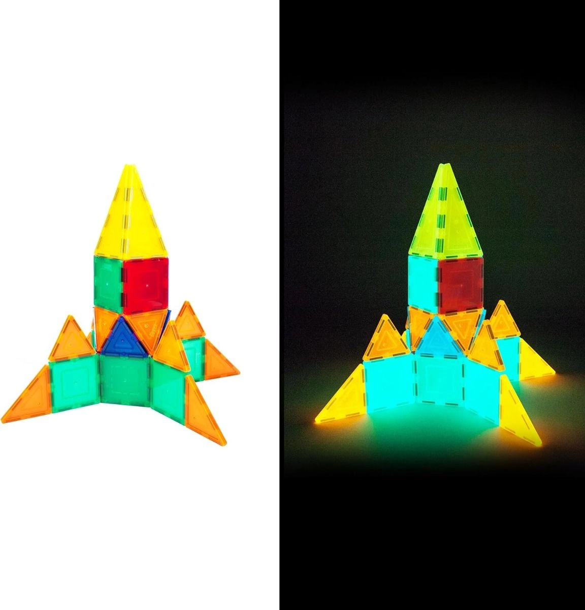 Picasso Magnetic Tiles - 60 pcs