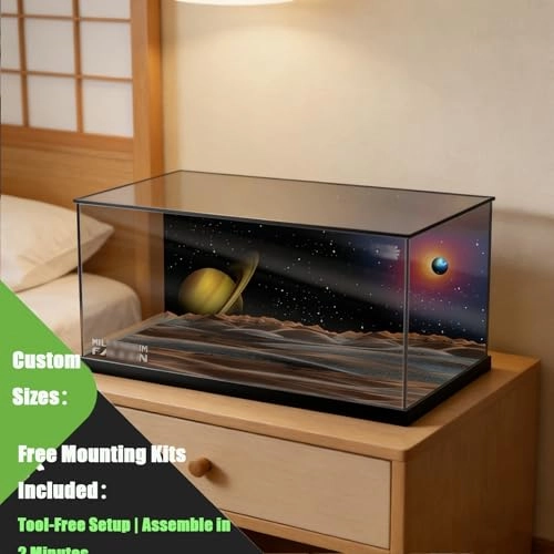 Display Case (75257 / 75212) - 55 x 40 x 24 cm 3 mm Acrylic