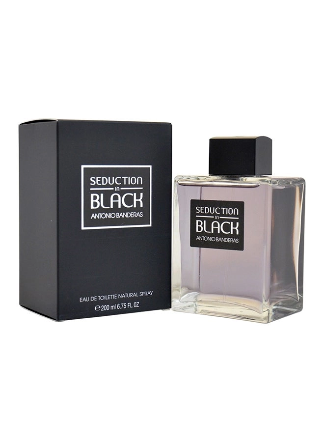 Black Seduction Eau de Toilette 200ml