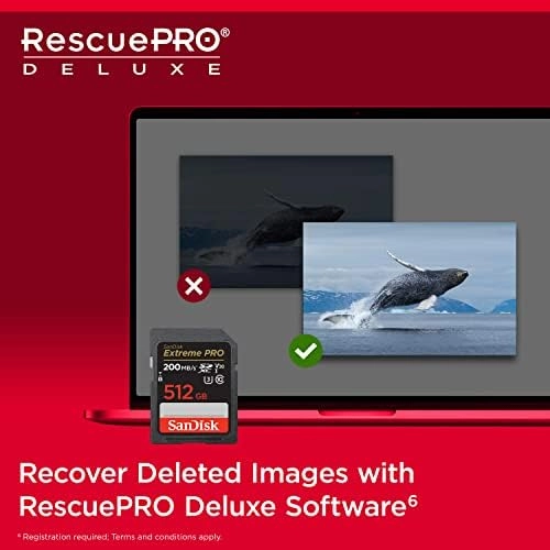 Extreme PRO SD UHS-I Card - 1TB + RescuePRO Deluxe