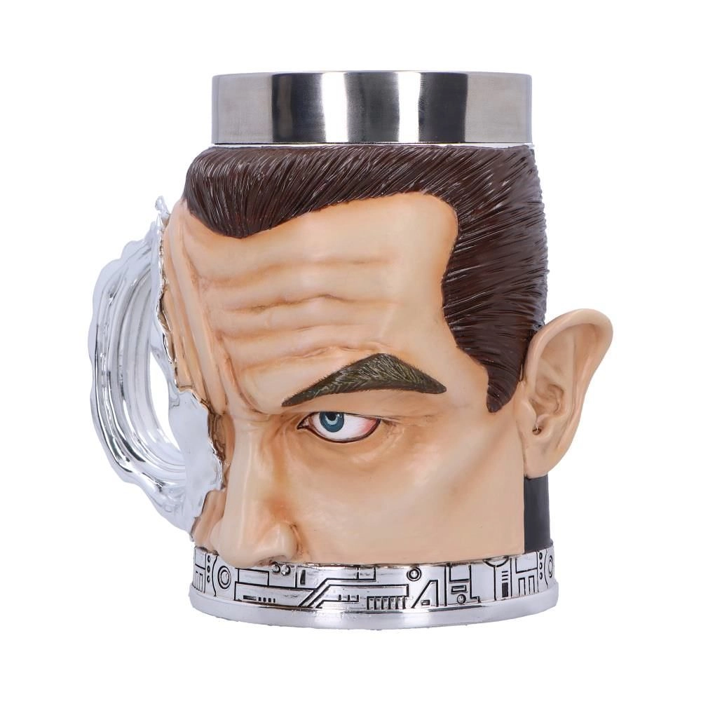 Terminator T-1000 Tankard - resin removable stainless steel insert
