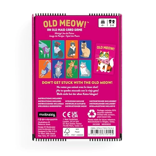Old Meow!: Holidays - Card Game