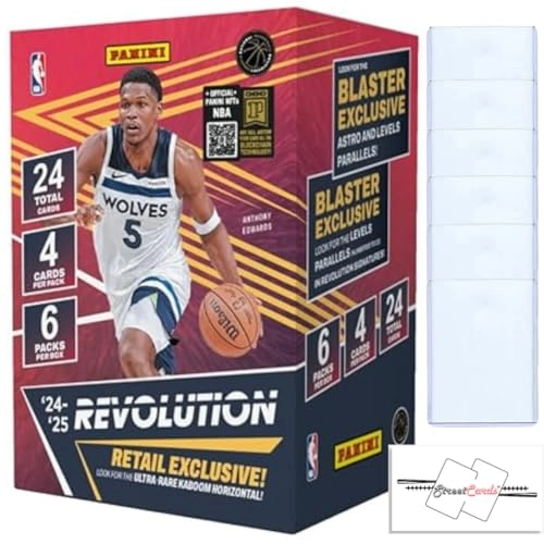 Revolution Basketball Blaster Box - 24pcs + Toploaders - 6pcs + Magnet