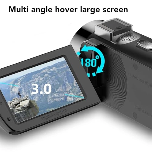 4K Vlogging Camera - 64MP WiFi