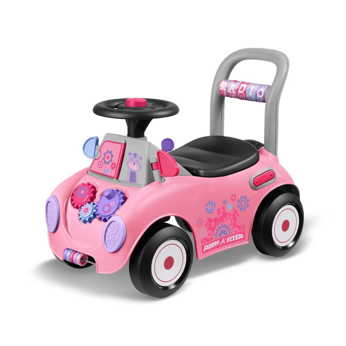 Creativity Push Car - Pink 1+