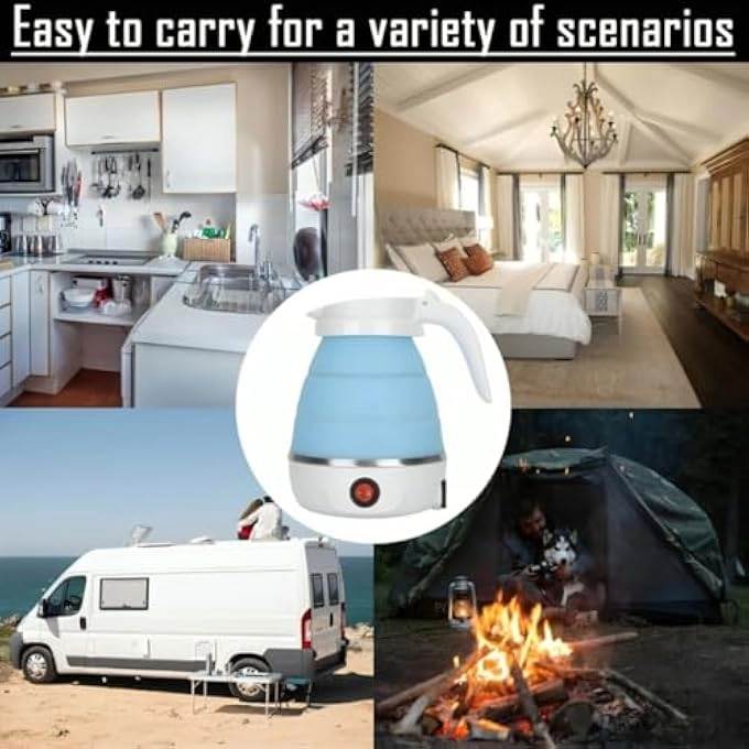Foldable Collapsible Electric Kettle