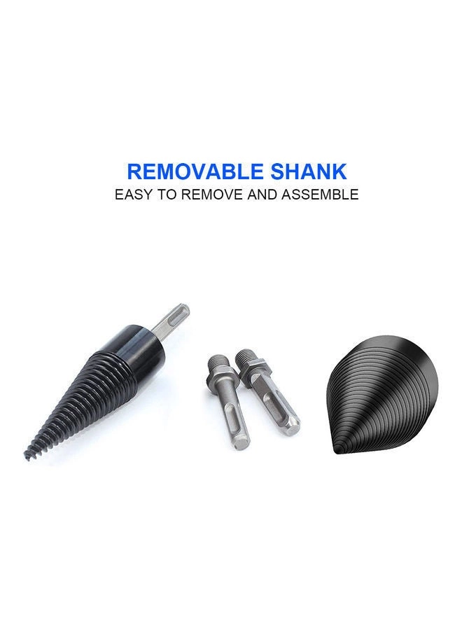 Square Shank Firewood Log Splitter Drill Bit - carbon steel 1 piece