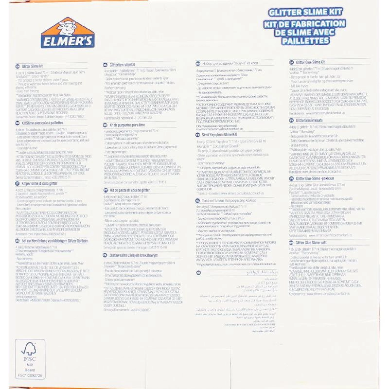 Glitter Slime Kit - 3+ years