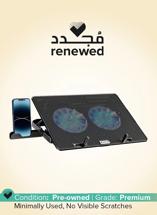 Lapcare (Renewed) ChillMate - Twin fans 15.6 inches