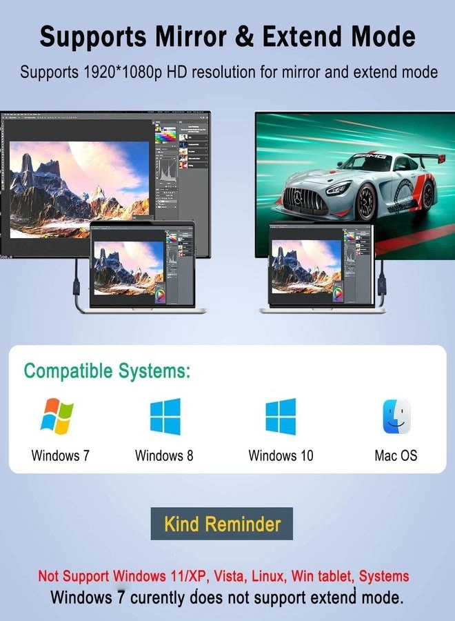 USB to HDMI Adapter - 3.0 1080P