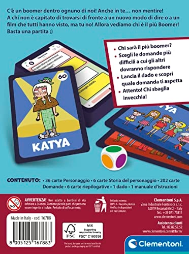 Who's The Boomer Table - Card Game (Italian)