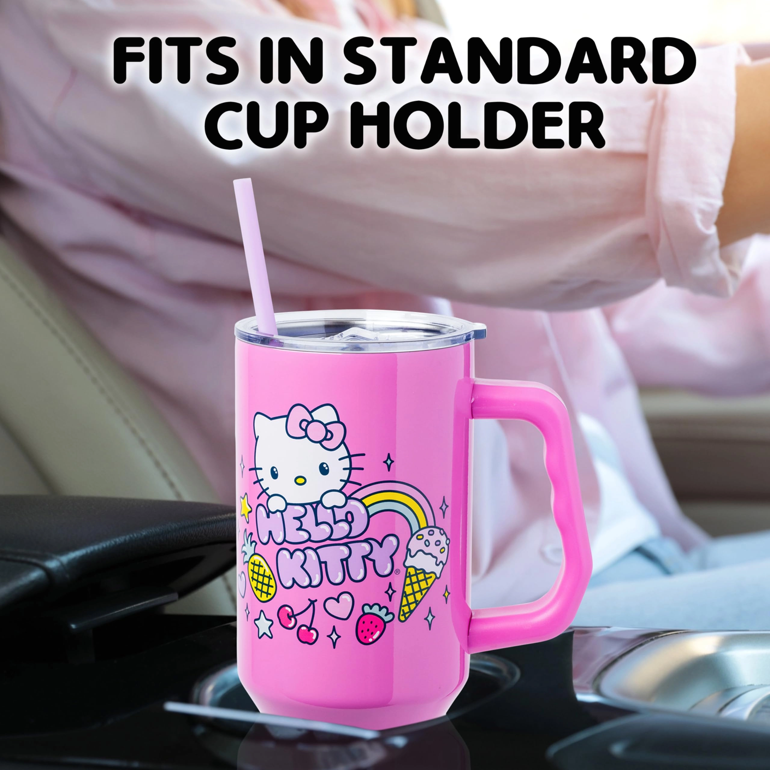 Stainless Steel Hello Kitty Summer Tumbler - 1183ml
