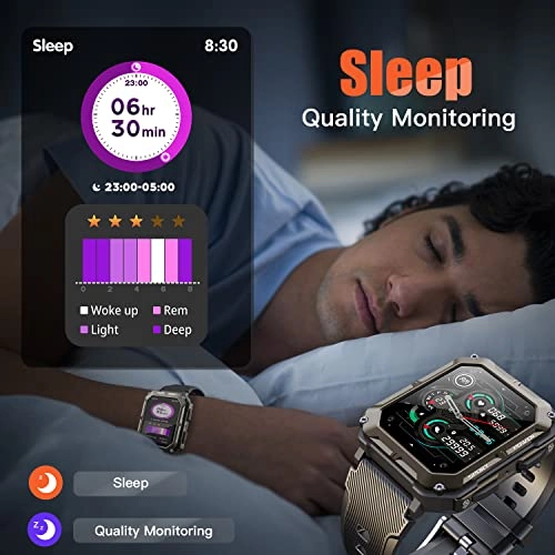 Military Rugged Smartwatch