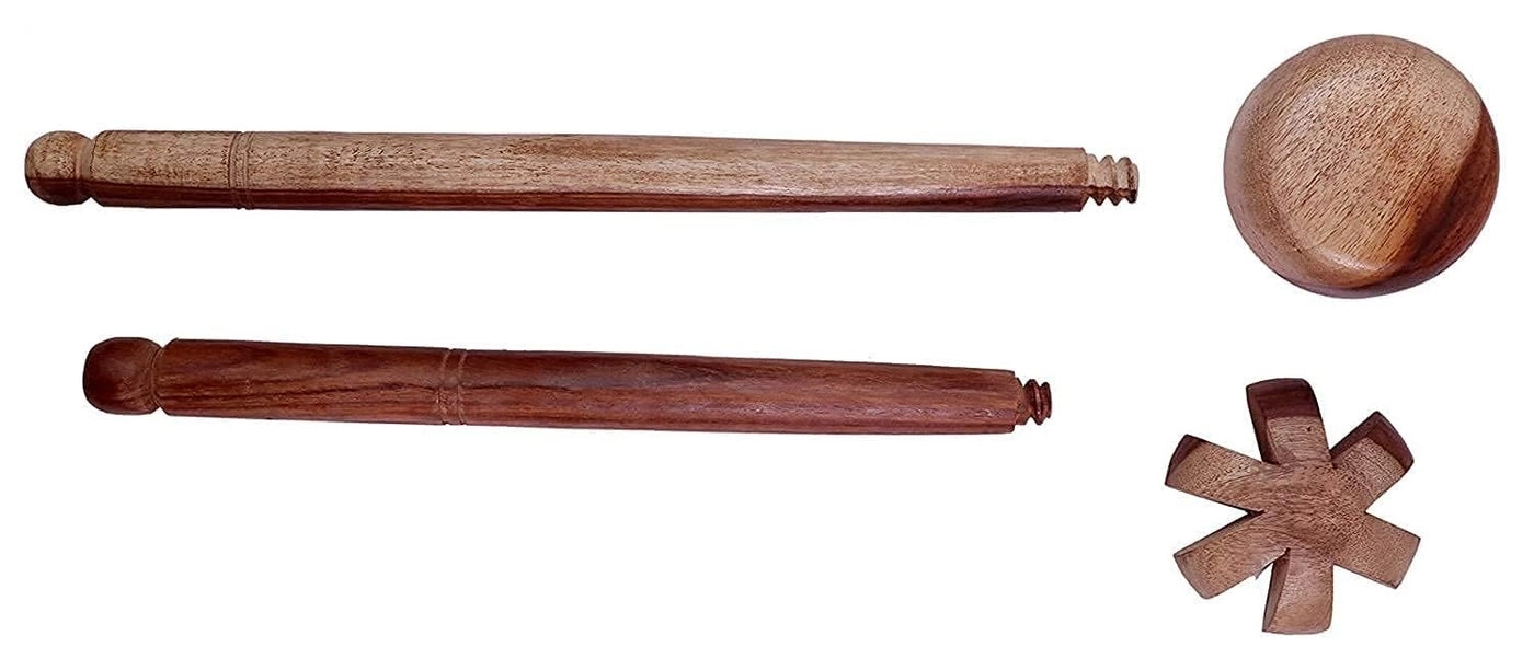 Wooden Hand Blender - Pack of 2