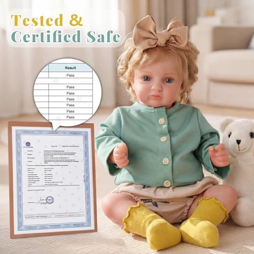 Reborn Doll - Vinyl Cloth Body Ages 3+