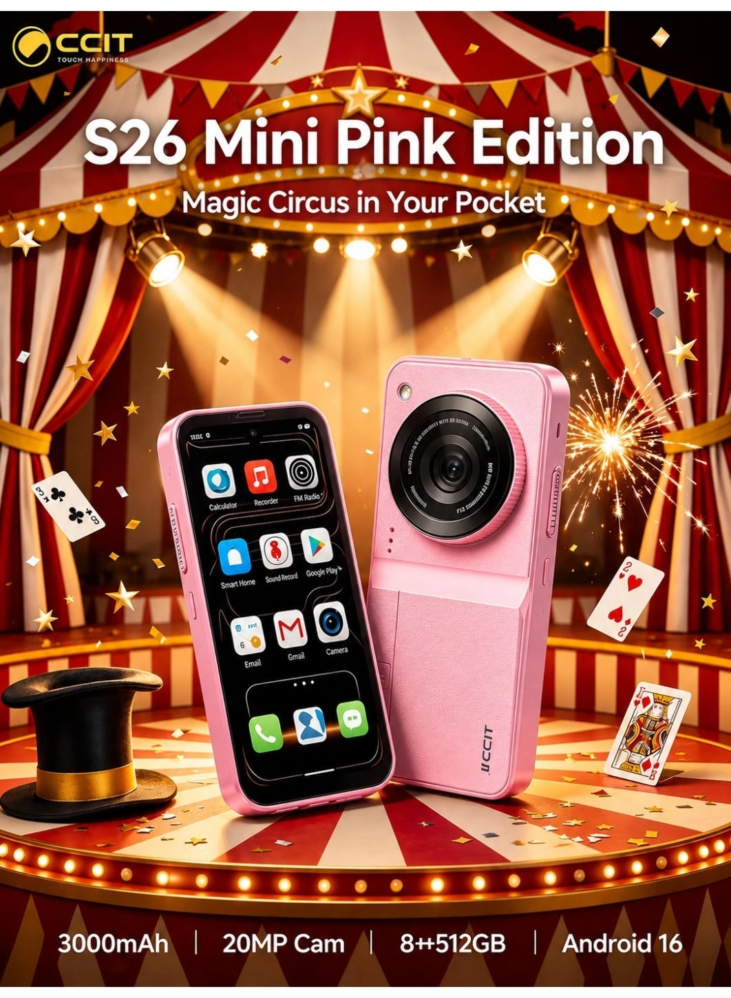S26 mini 8GB 512GB