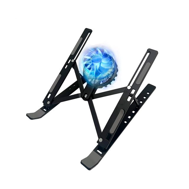 Laptop Cooler - Portable Foldable Aluminum Stand
