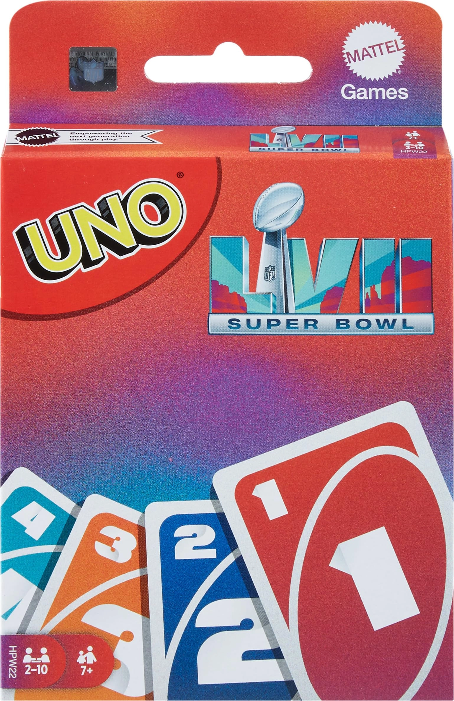 Mattel UNO: Super Bowl LVII