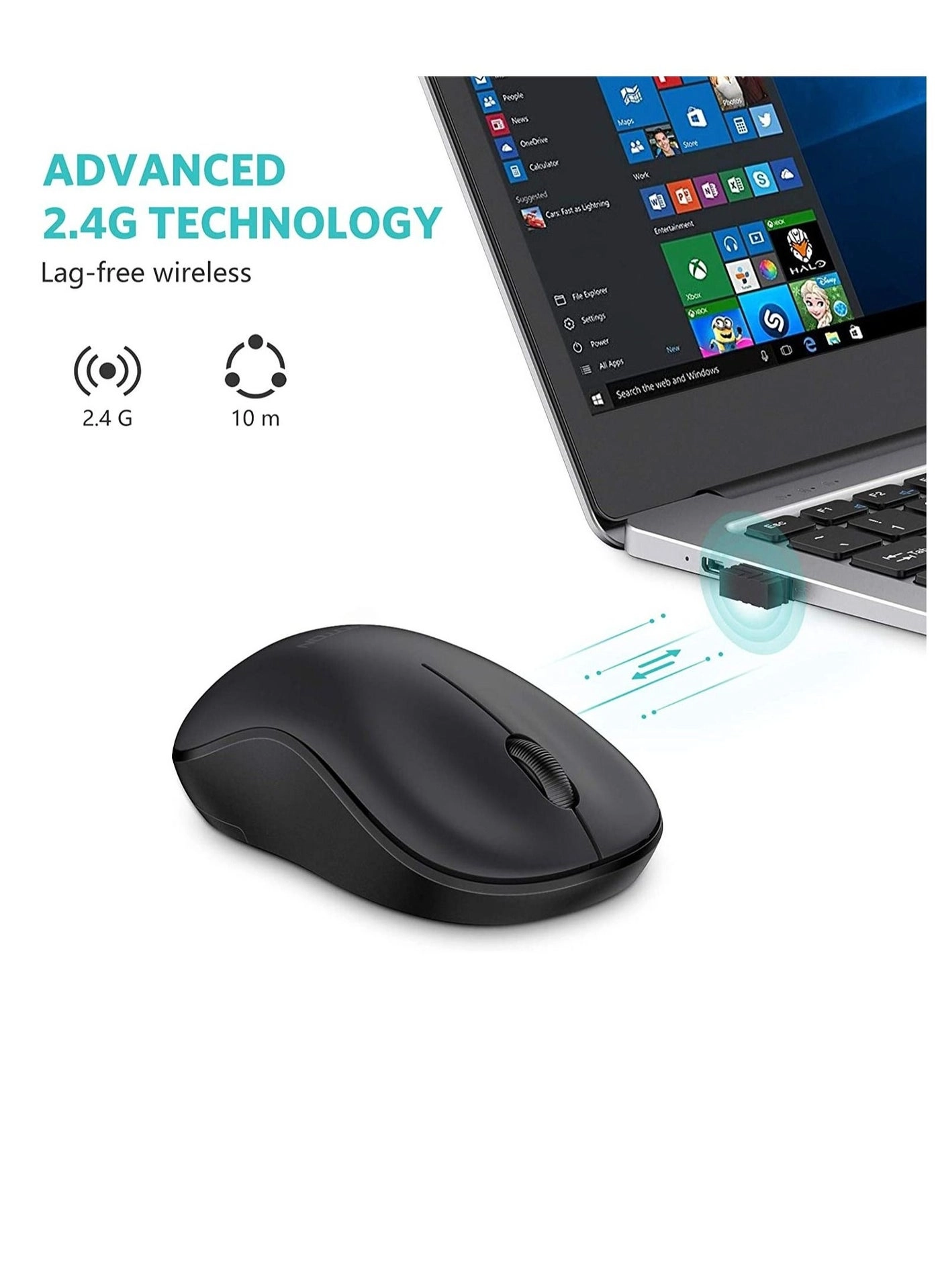 Wireless Mouse - 2.4 GHz