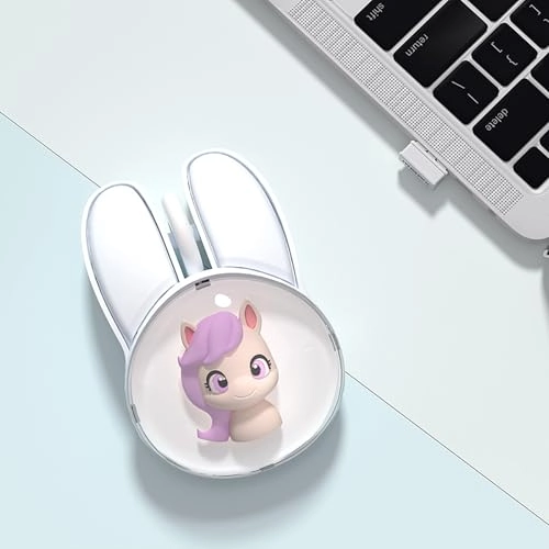 Cute Bunny Wireless Mouse - Wireless