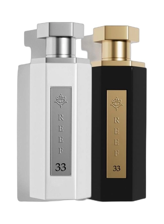 Reef 33 - Eau de Parfum 100ml + 33 White - Eau de Parfum 100ml