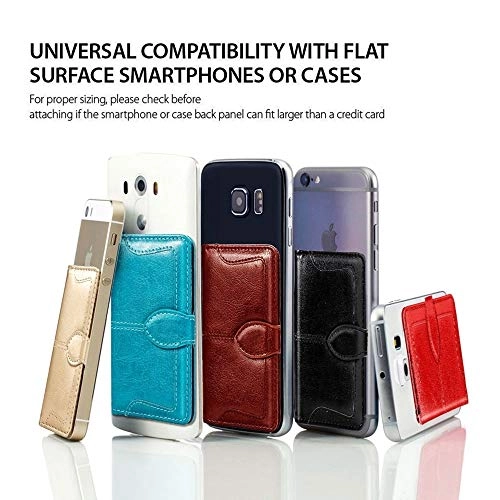 Mobile Phone Universal - Card Slot Wallet Gold