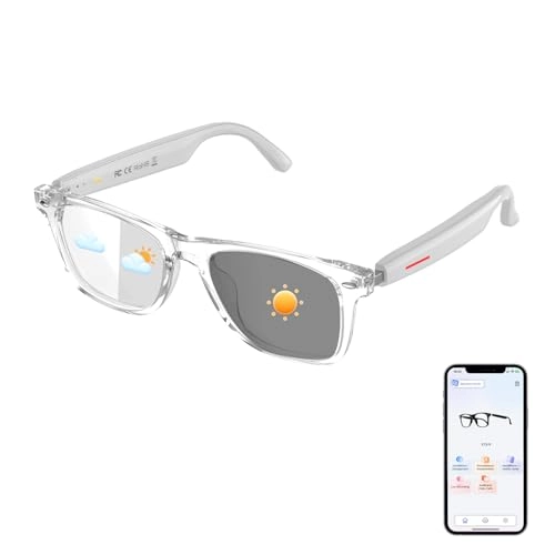 Smart Glasses - Auto-On/Off Bluetooth 5.3 UV400 Protection