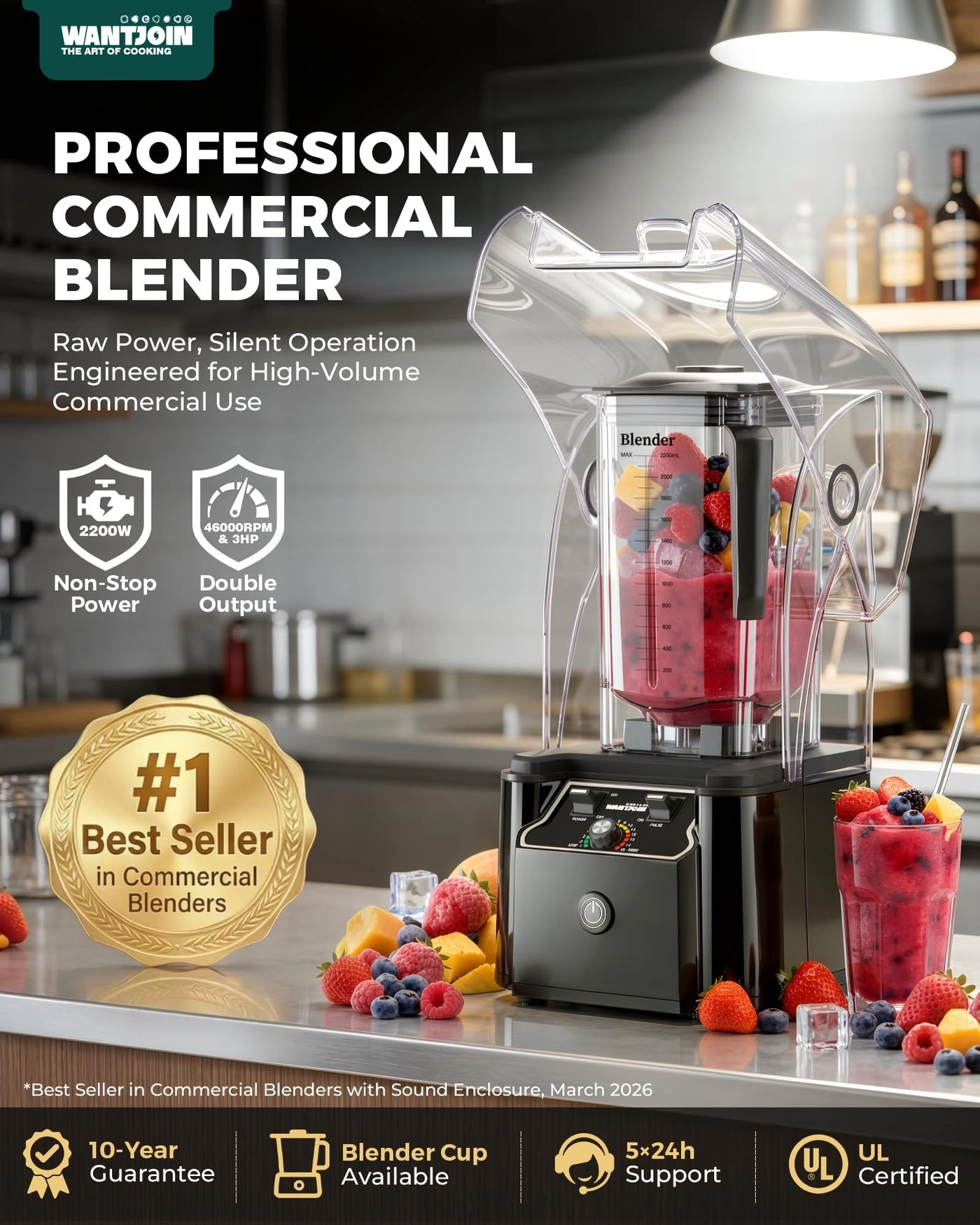 Professional Blender - 2000W